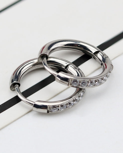 Nova hoop silver