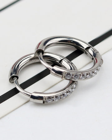 Nova hoop silver