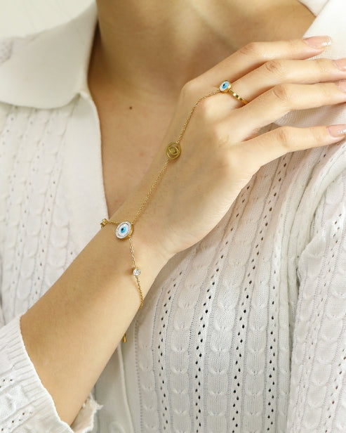 Evileye Finger chain